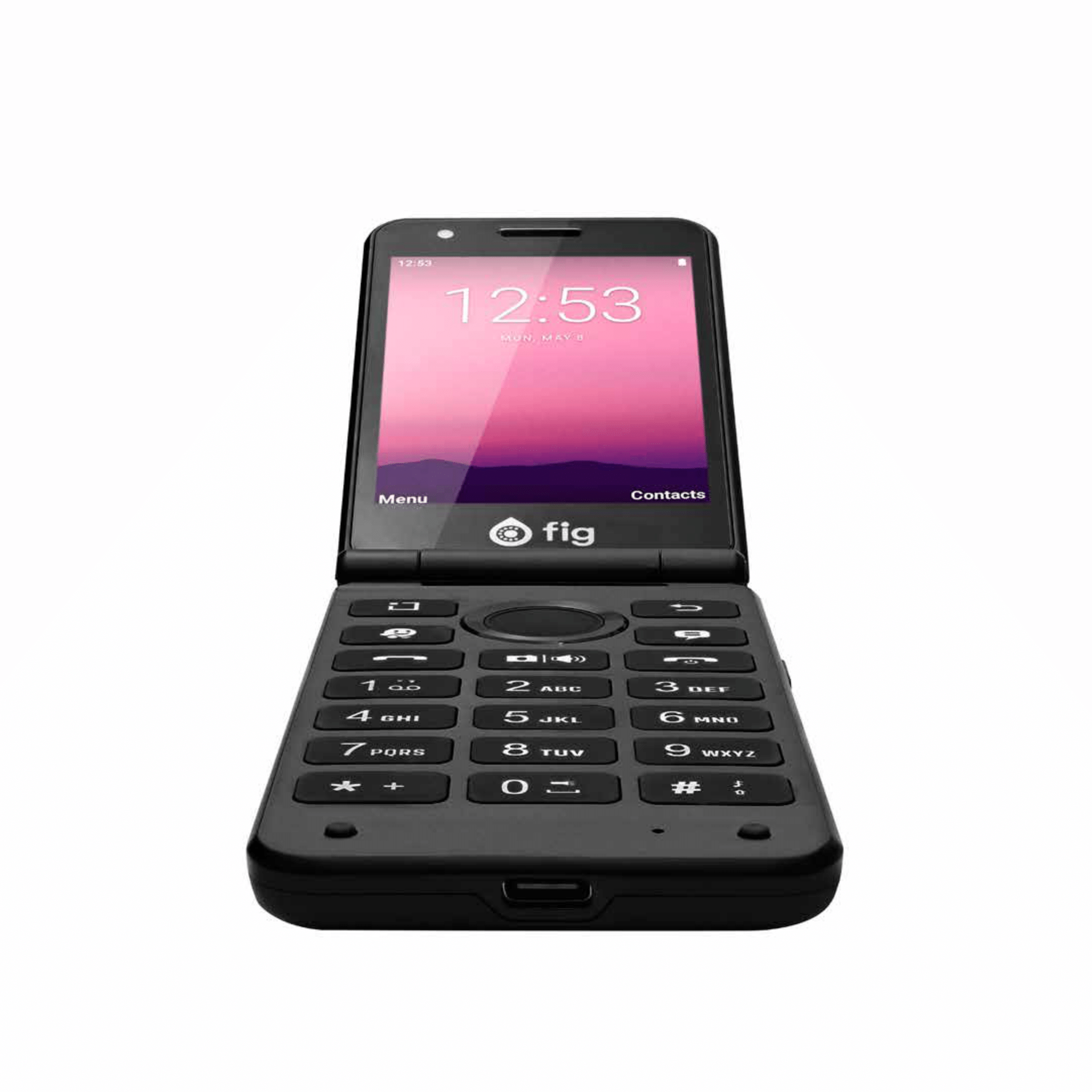 Fig Flip II XTalk&Text apps - new - kosher phone